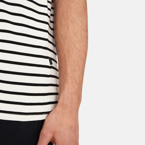 Gestreiftes Bambus-T-Shirt