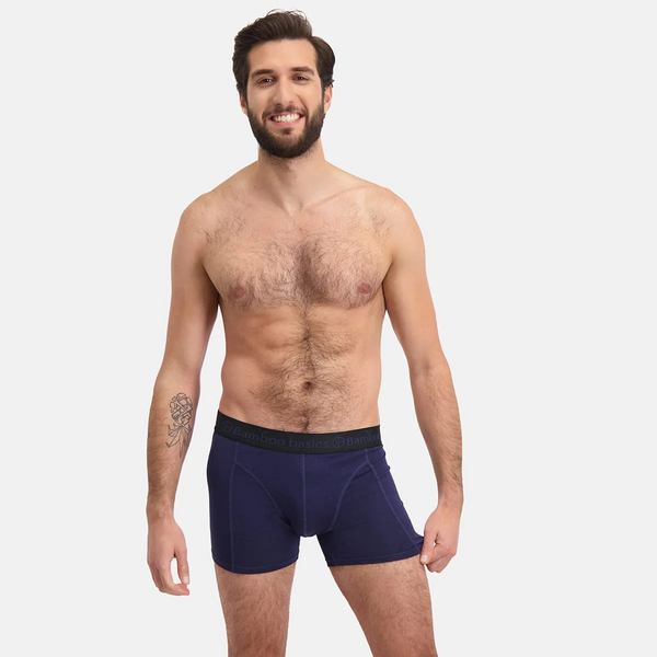 Rico Bambus Unterhosen - schwarz, army und navy 3er Pack
