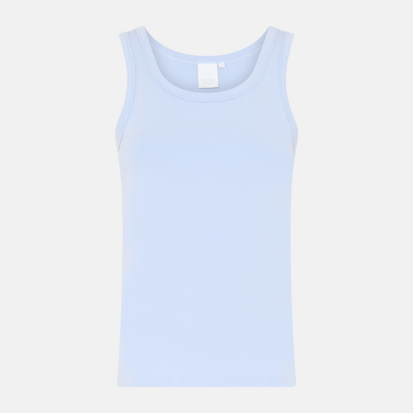 Ann Bambus Tank Top - Kentucky Blau