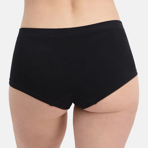 2 pak bambus hipster trusser seamless i sort fra Bamboo Basics billede 4