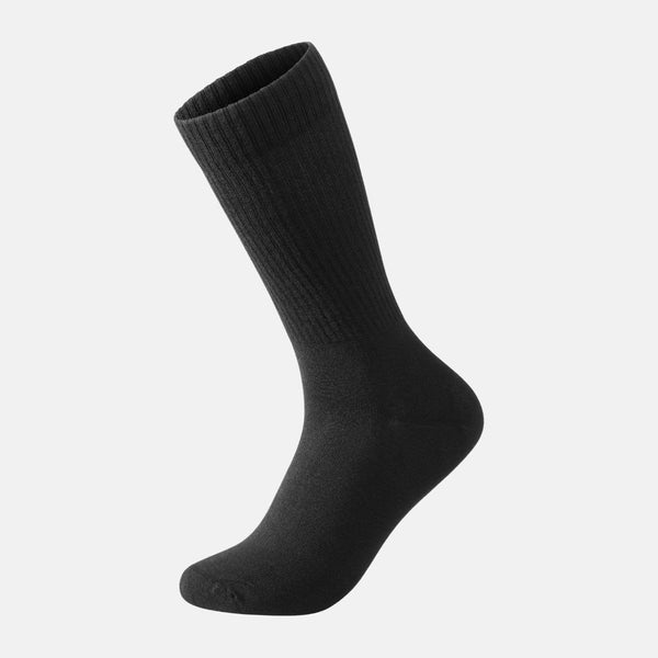 Schwarze Tennissocken aus Bambus