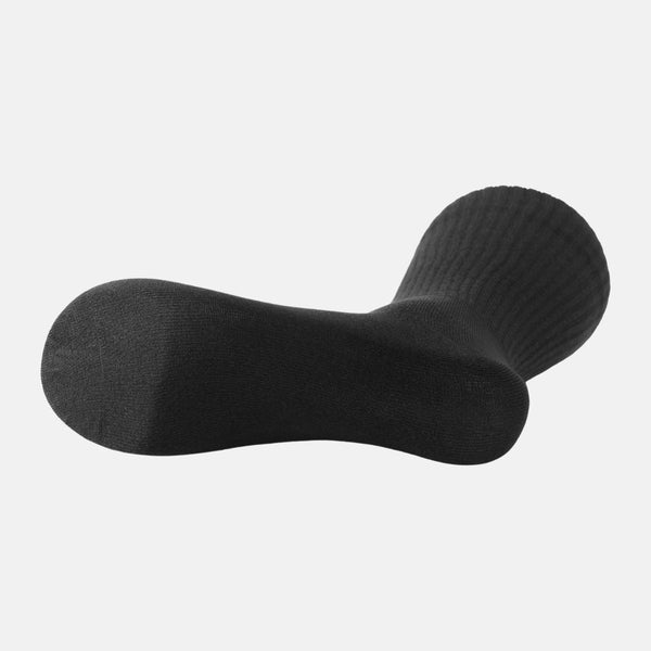 Schwarze Tennissocken aus Bambus