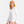 Liv Bambus V-Ausschnitt Langarm-T-Shirt - weiß 2er Pack