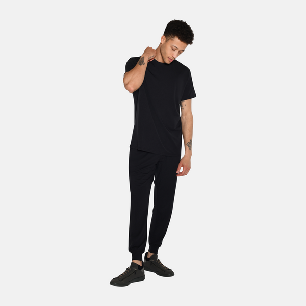 Bambus-T-Shirt - schwarz