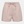 Rosa gestreifte Nachtshorts aus Bambus