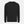 Schwarzes Bambus-Sweatshirt mit Abzeichen