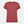 Rotes Bambus-T-Shirt mit Rundhalsausschnitt