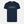 Marineblaues Bambus-T-Shirt mit Rundhalsausschnitt und Aufdruck
