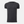 Dunkelgraues Bambus-T-Shirt mit Rundhalsausschnitt