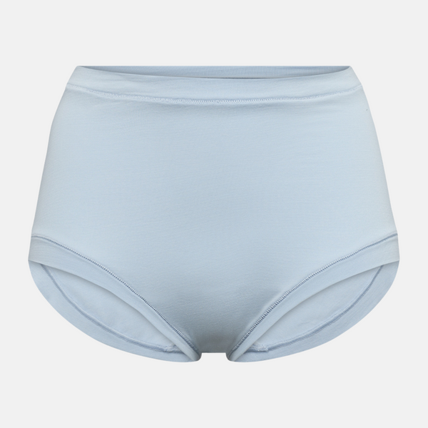 Hellblauer Maxi-Slip aus Bambus