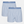 2 Paar hellblau gestreifte Boxershorts aus Bambus