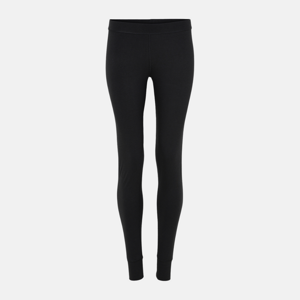 Schwarze Bambus-Leggings