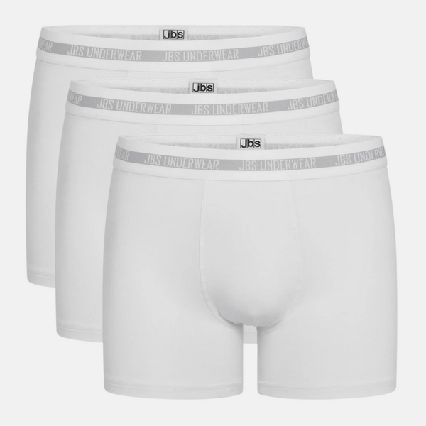 3 Paar weiße Unterhosen aus Bambus
