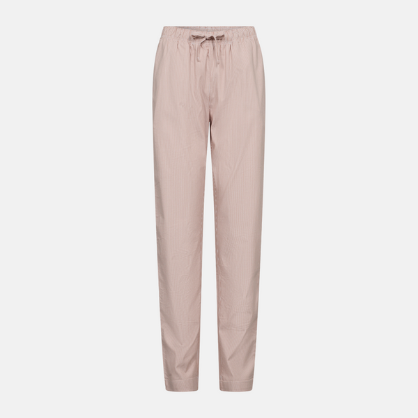 Rosa gestreifte Bambus-Nachthose
