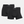 2 Pack schwarze Unterhosen aus Bambus