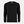 Schwarzes Sweatshirt mit Rundhalsausschnitt aus Bambus