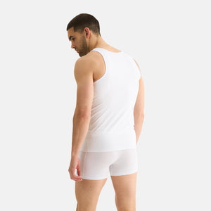 2 pak hvid bambus tank top fra JBS