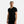 2 pak Sort slim fit bambus V-hals T-shirt fra JBS