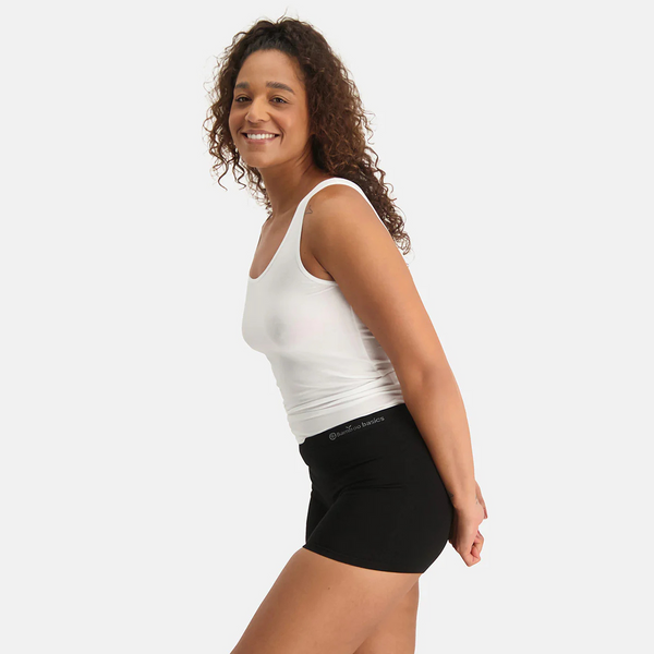 Selena Boxershorts aus Bambus - Schwarz 2er-Pack