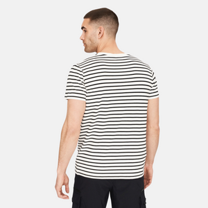 Gestreiftes Bambus-T-Shirt