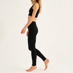 Sort bambus leggings fra JBS of Denmark