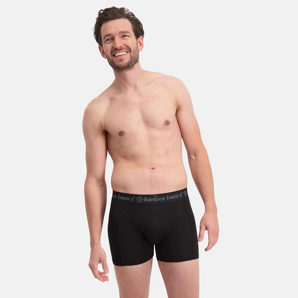Rico Bambus Unterhosen - schwarz 3er Pack