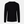 Langärmeliges Sweatshirt aus Bambus - schwarz