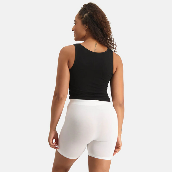 Suze Bambus-Innenshorts - weiß