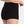 Stella Hotpants aus Bambus mit hoher Taille - Schwarz 2er Pack