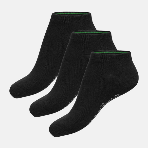 Dani bamboo ankle socks - black 3 pack
