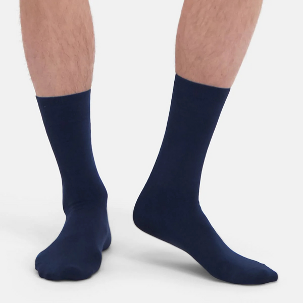 Beau Bambussocken - dunkelblau 3er Pack