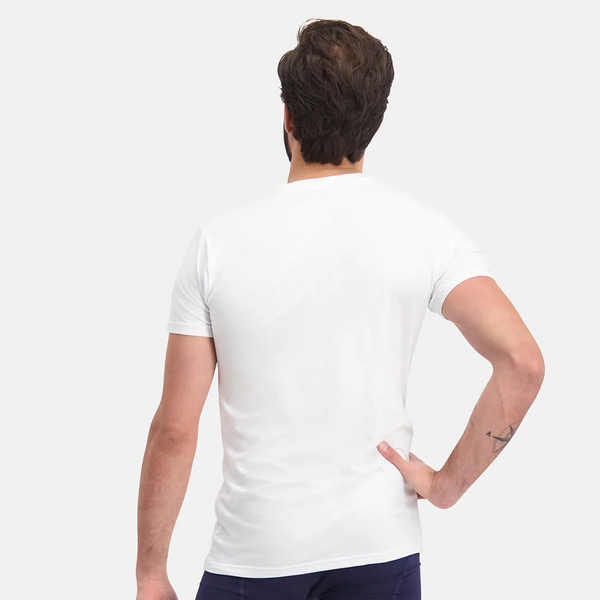 Ruben bamboo crew neck T-shirt - white 2 pack