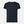 Marineblaues Bambus-T-Shirt mit Rundhalsausschnitt