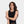 Fluss Rippe Bambus Tank Top - schwarz 2er Pack