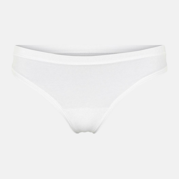 3er-Pack weiße Bambus-Tanga-Slips