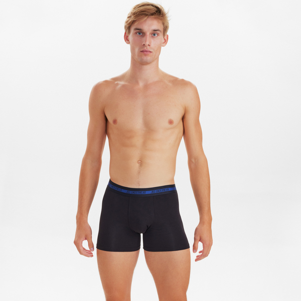 3 Paar Bambusunterwäsche schwarz - blau - navy