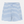 Kimmy bamboo night shorts - hellblau gestreift