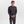 Dunkelgraues Bambus-Sweatshirt mit Abzeichen