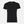 2 schwarzes schmal geschnittenes Bambus-T-Shirt mit V-Ausschnitt