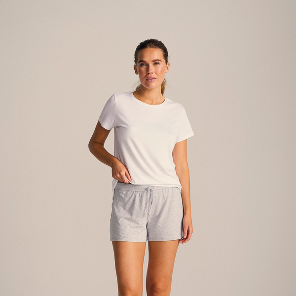 Hellgraue Bambusshorts