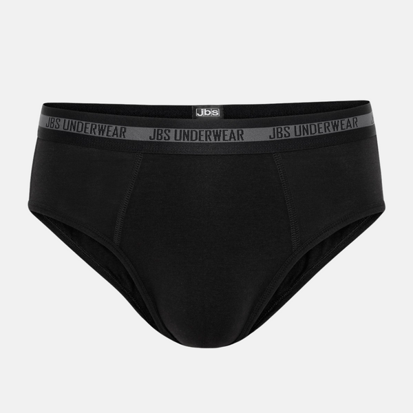 3 Paar Bambus-Slips für Männer schwarz - grau - navy