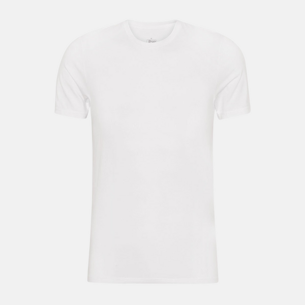 Bamboo sampak - 3 weiße T-Shirts + 3 schwarze Unterhosen