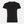 2 schwarzes schmal geschnittenes T-Shirt mit Rundhalsausschnitt aus Bambus