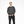 Dunkelgraues Sweatshirt mit Rundhalsausschnitt aus Bambus