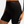 Schwarze Innenshorts aus Bambus