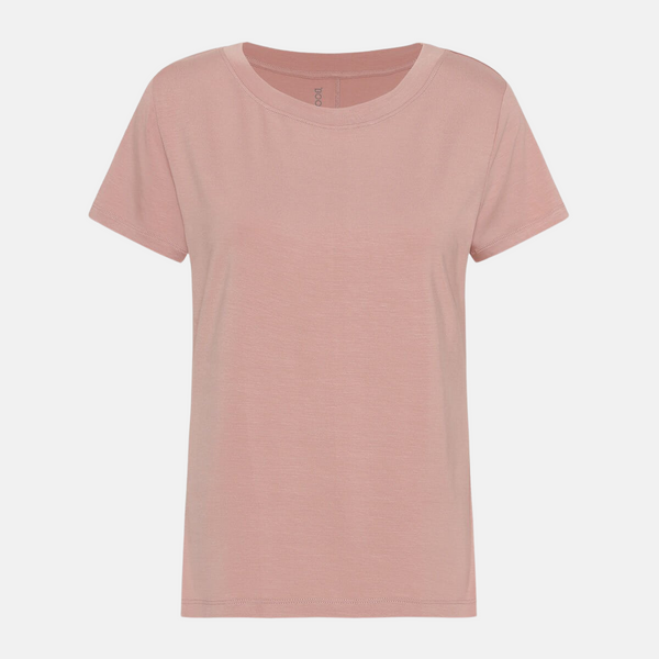 Rosa Bambus-Lounge-T-Shirt
