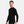 Ralph Bambus Langarm-T-Shirt mit Rundhalsausschnitt - schwarz 2er Pack