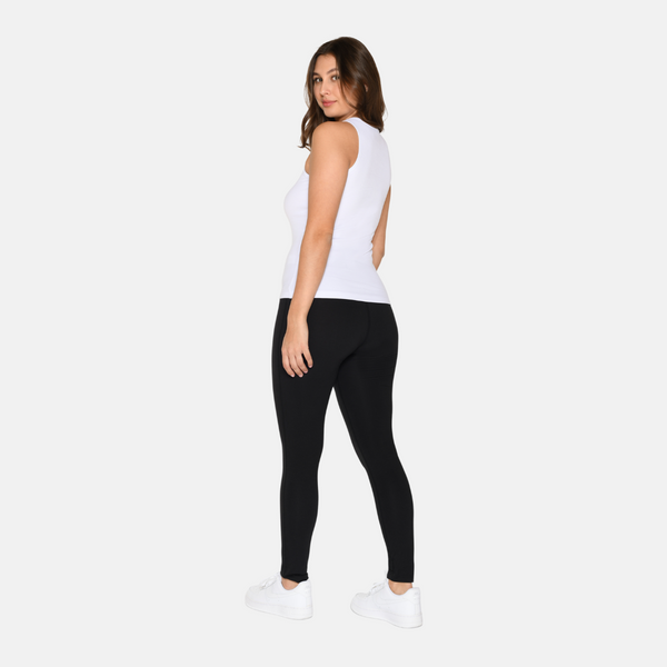 Bambus-Tank-Top im 2er-Pack - Schwarz & Weiß
