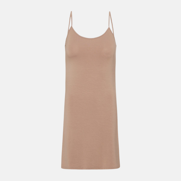 Beigefarbener Bambus-Petticoat