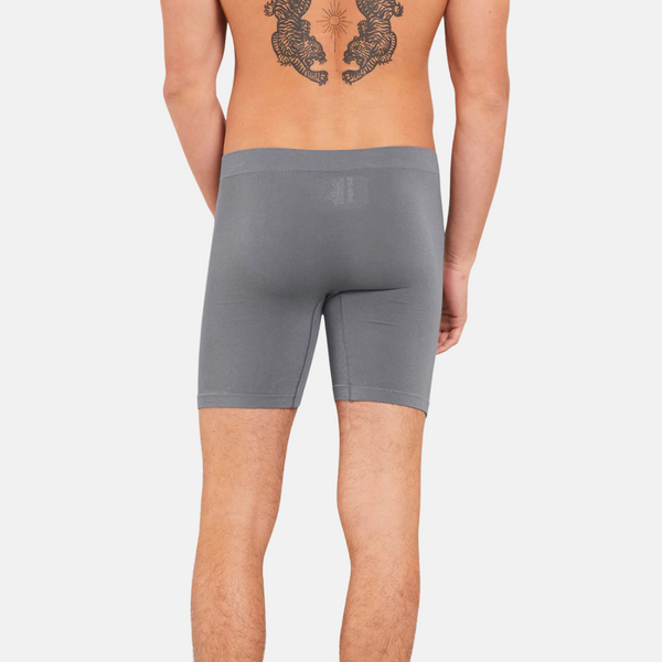 Original Bambus Unterhosen mit langen Beinen dunkelgrau